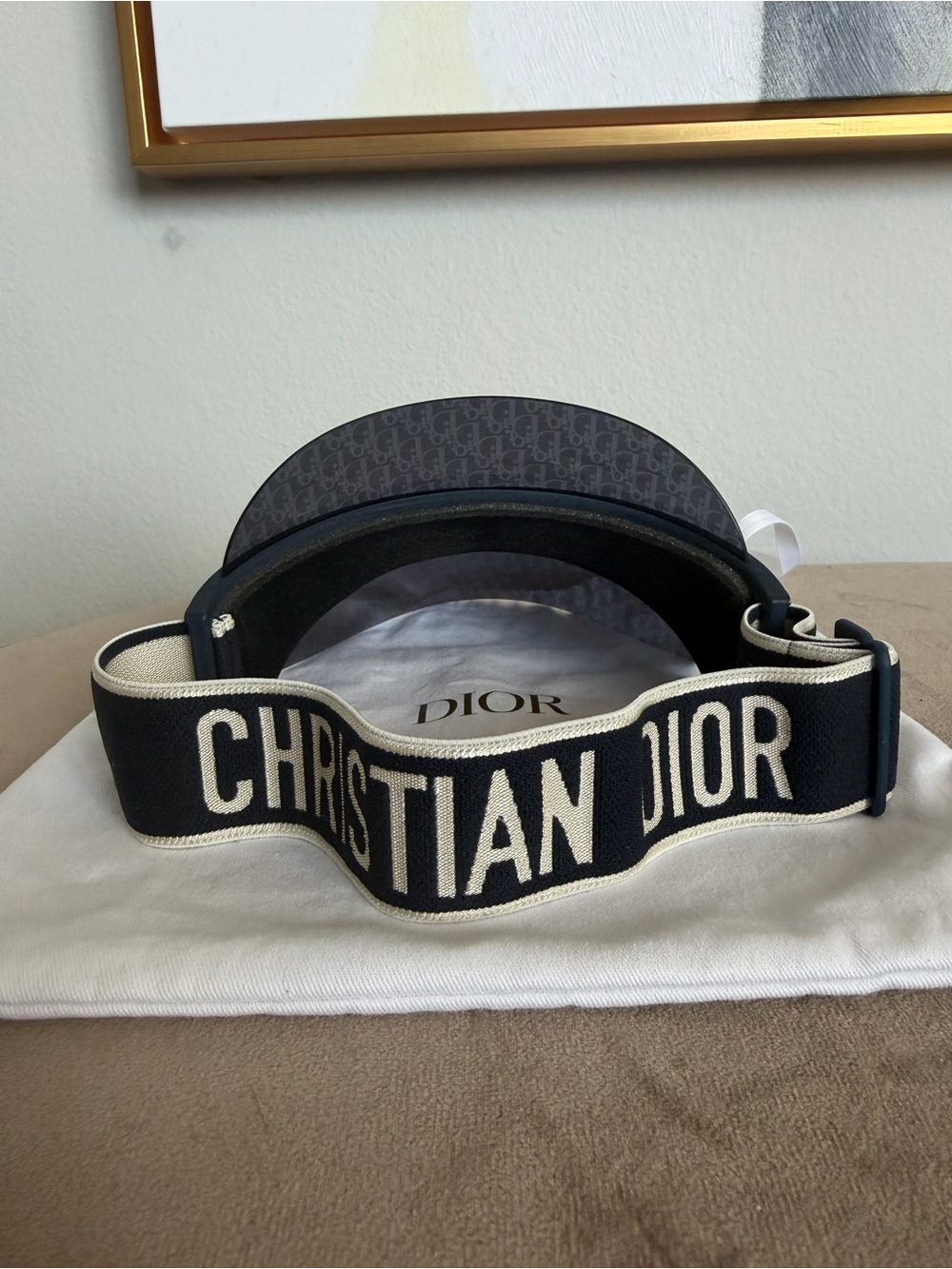 DiorClub V1U Logo Mirrored Visor - Picture 3 of 7